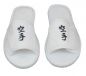 Preview: Frottee Slipper mit Karate Schriftzeichen Kanji