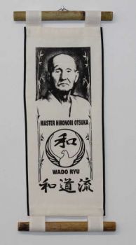 Wandbehang Schriftrolle Wado Ryu Horonori Otsuka