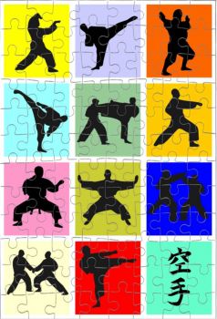 Puzzle Karate Grid