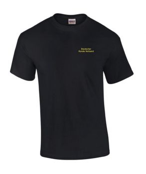 T-Shirt schwarz mit Druck DKV und Germany