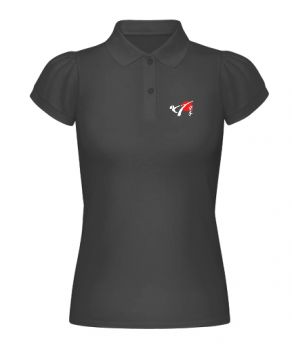Polo-Shirt Damen mit DKV Logo und Karate Schriftzeichen