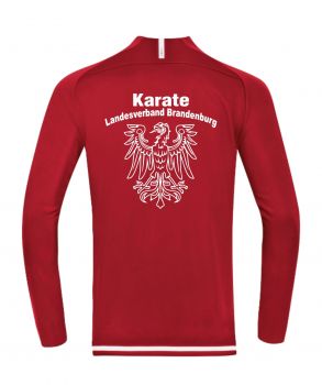 Sweatshirt Brandenburg rot hinten