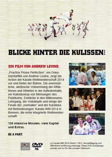 DVD Karate WM 2014 - BLICKE HINTER DIE KULISSEN!