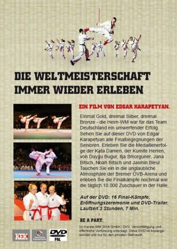 DVD Karate WM 2014 - Die Finalkämpfe