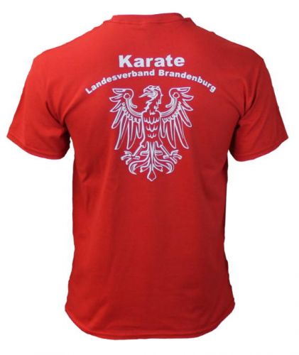 T-Shirt Brandenburg rot