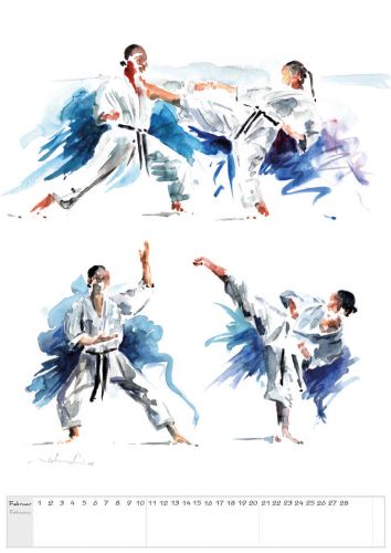 Karate Motive Kalender 2019 2020
