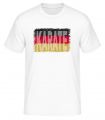 T-Shirt mit Deutschland Flagge und Karate Text