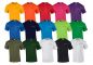 Preview: T-Shirt mit gedrucktem DKV LogoT-Shirt mit Brustdruck Deutscher Karate Verband Farben