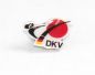 Preview: Pin mit DKV-Logo Vorderseite