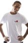 Preview: T Shirt weiß Kurzarm mit DKV Logo bestickt