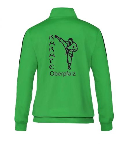 T-Shirt grün mit Druck Karate Bezirk Oberpfalz
