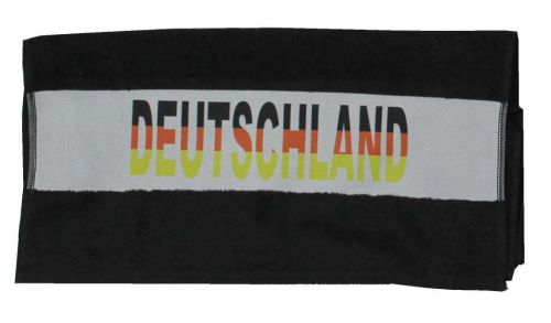 Handtuch mit Deutschland Flagge schwarz