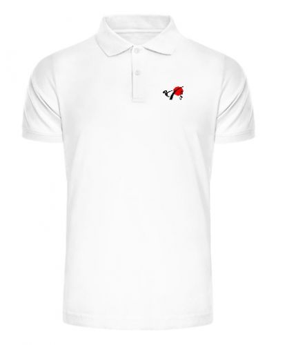 Polo-Shirt Herren mit DKV Logo und Karate Schriftzeichen / Kanji